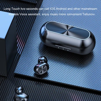 

9D HD Stereo TWS Long Battery Mini Bluetooth Earphones Touch Control earbuds Wireless Headphones With Dual Mic Noise Isolation