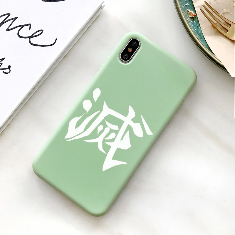 Nezuko Kamado Chibi Kimetsu No Yaiba чехол для телефона прозрачный мягкий Tpu чехол для iPhone 6S 6 7 8 Plus X Xs Max Xr силиконовый чехол для телефона - Цвет: 120