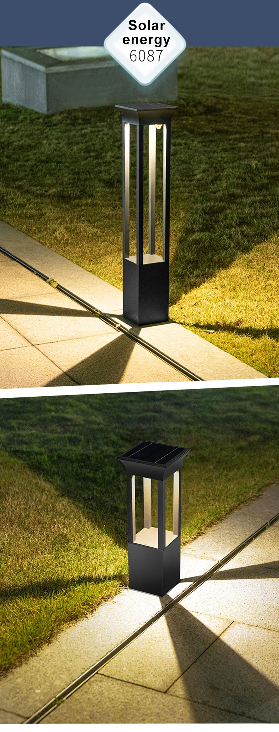 Jardim luz solar à prova dwaterproof água