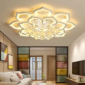 

Crystal Chandelier For Living room lights Fixture Lustre Bedroom modern chandelier ceiling led chandelier Indoor Home lighting