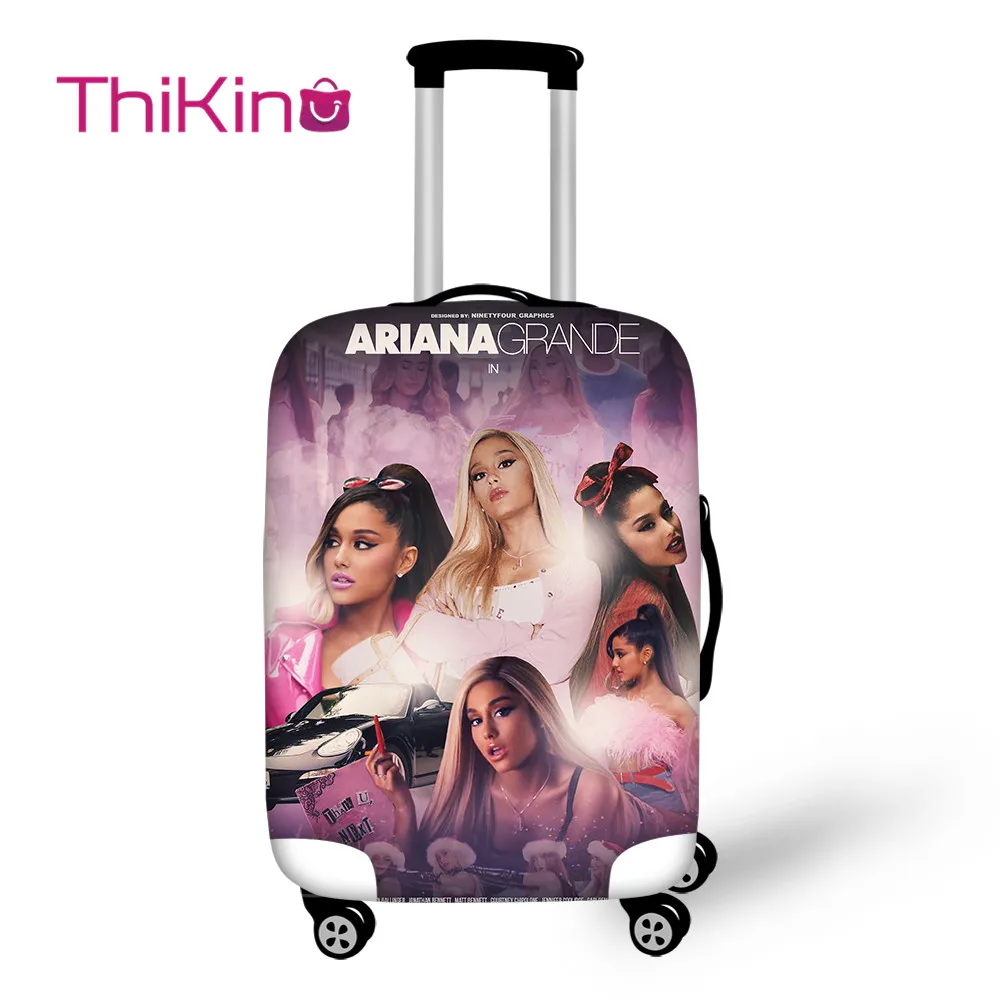 

Thikin Ariana grande Travel Luggage Cover for Girls Cartoon School Trunk Suitcase Protective Cover Travel Bag Protector Jacket