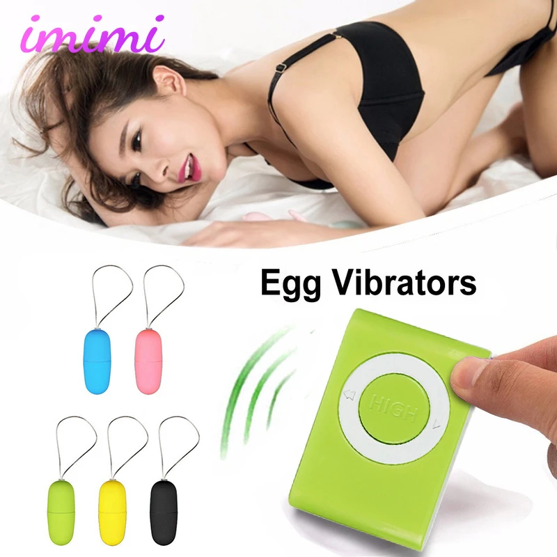 Wireless Remote Control Vibrator Women Masturbator Vibrating Egg Vaginal Balls Strapon Clitoris Stimulator Adult Toy for Lesbian