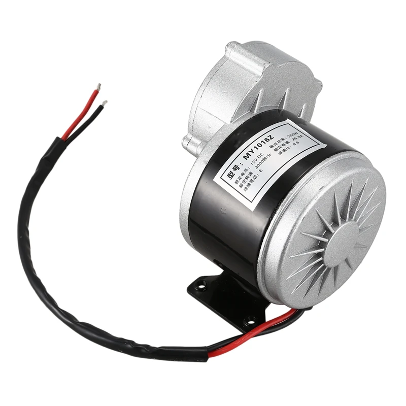 ELOS-MY1016Z2 250 W, работающего на постоянном токе 12 В в Шестерни коллекторный двигатель для электровелосипедов щетки электрического трицикла мотор для электрического велосипеда детали для электровелосипеда