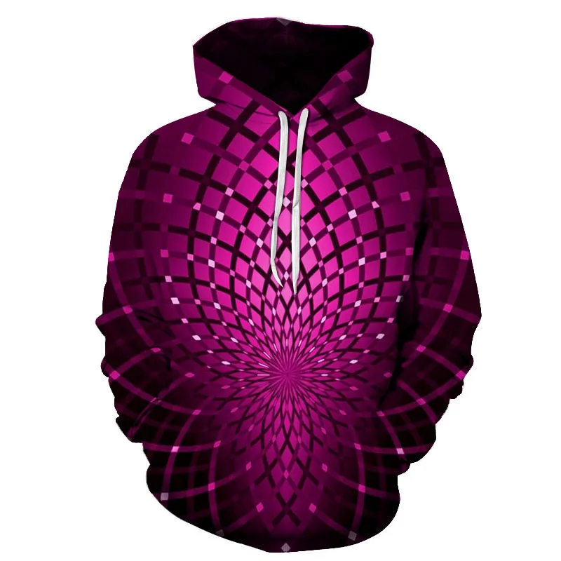 hot sale creative wall 3D digital printing hoodies men fashion trend sweatshirt couple loose hooded pullover Asian size 6XL