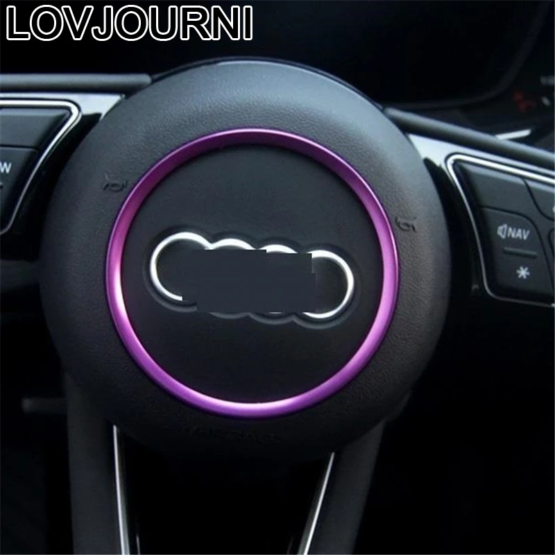 Car Steering Wheel Interior Modified Automobile Automovil Protecter Decoration Bright Sequins Accessories 17 18 19 FOR Audi A3 | Автомобили