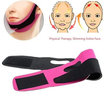 

1pc Elastic Bandage Face-Lift Mask Facial Lifting Slimming Belt Compression Chin Cheek Slim Lift Up Facial Slimming Mask GK