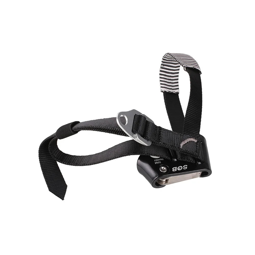 Mountaineering Rock Climbing Left Foot Rope Ascender Riser Equipment Device Tool