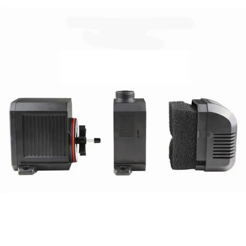 220V Silent аквариума фонтаны воды насосы пруд Водонепроницаемый водяной насос высокого давления с рыбками водяной насос