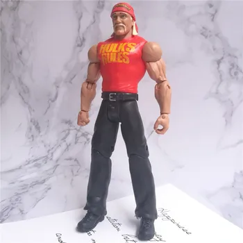 

WWEE American wrestle mania models action figures original factory toys odorless Hulk Hogan Big E Roman reigns undertaker