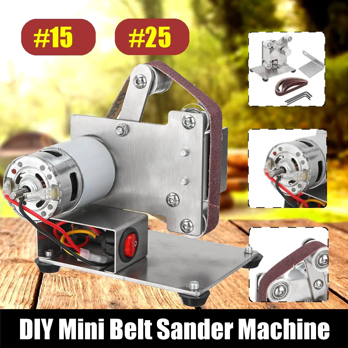 

Multifunctional Belt Sander Mini Electric Grinder Diy Polishing Grinding Machine For Sanding Machine Grinding Polishing Machine