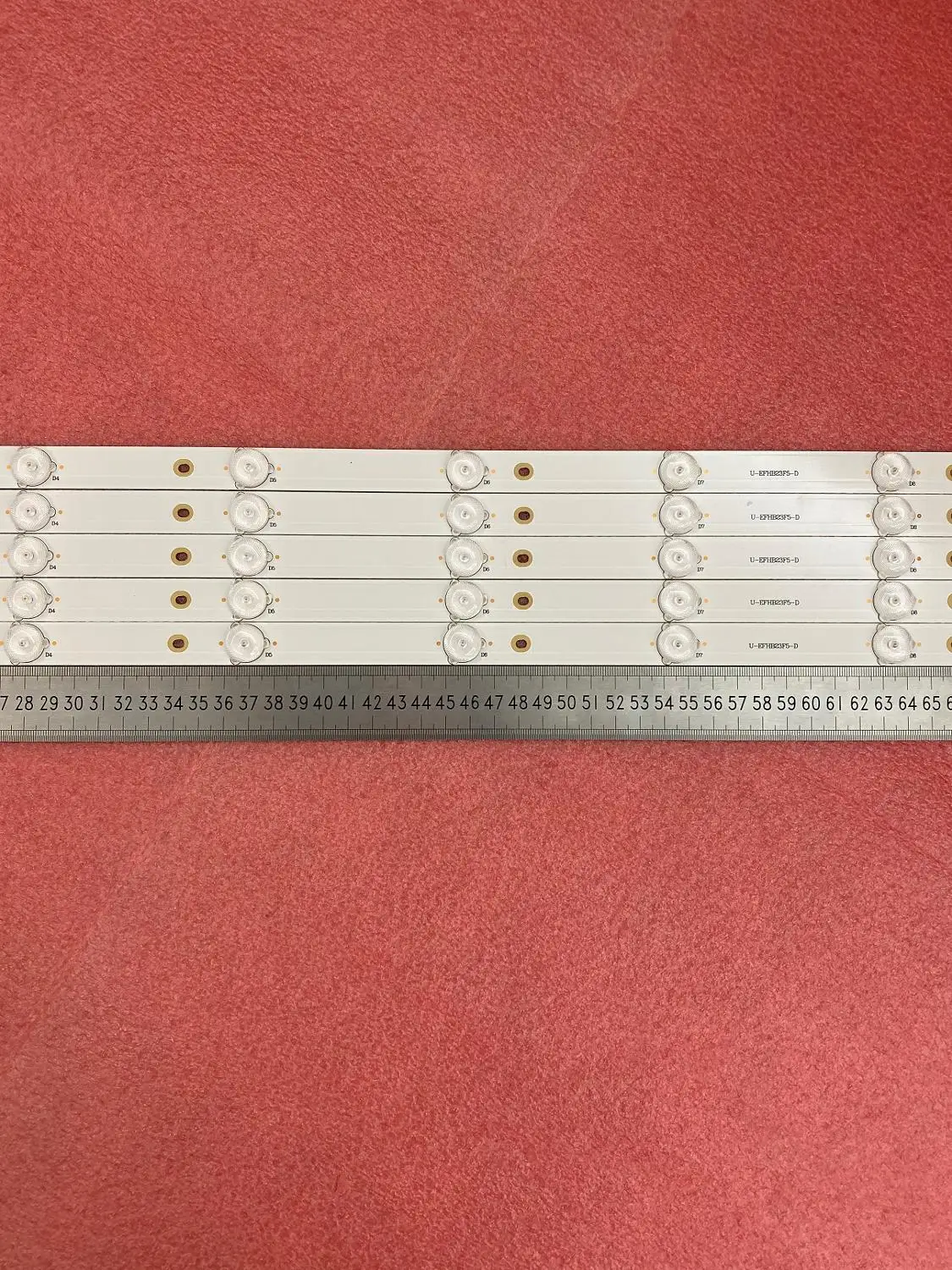 Новый 25 шт./лот 10LED(3V) 842 5 мм Светодиодная подсветка для 43PFT4131 43PFS5301 GJ 2K15 430 D510 2K16 V4 01Q58