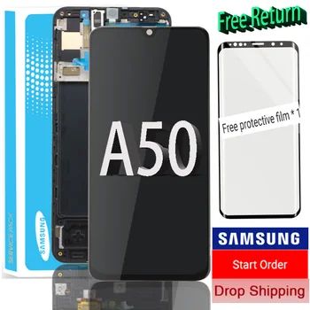 

Super AMOMLED Original LCD For Samsung A50 2019 A505 LCD A50 lcd For Galaxy A50 A505 LCD Screen Touch Digitizer Assembly