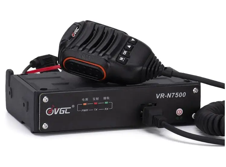 US $252.50 MOBILE TRANSCEIVERVERO VRN7500 50W DUAL BAND WITH APP PROGRAMMING COMPLETE KIT