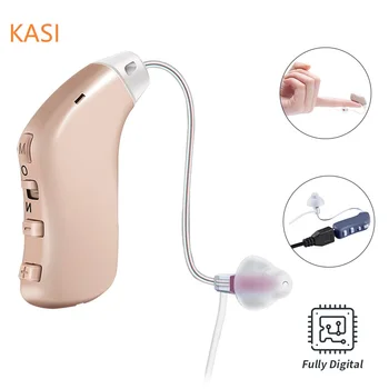 

2020 Professional Hearing Aid Rechargeable Full Digital Hearing Aids 16 Channels Hearing Amplifier Hearing Device for Deafness