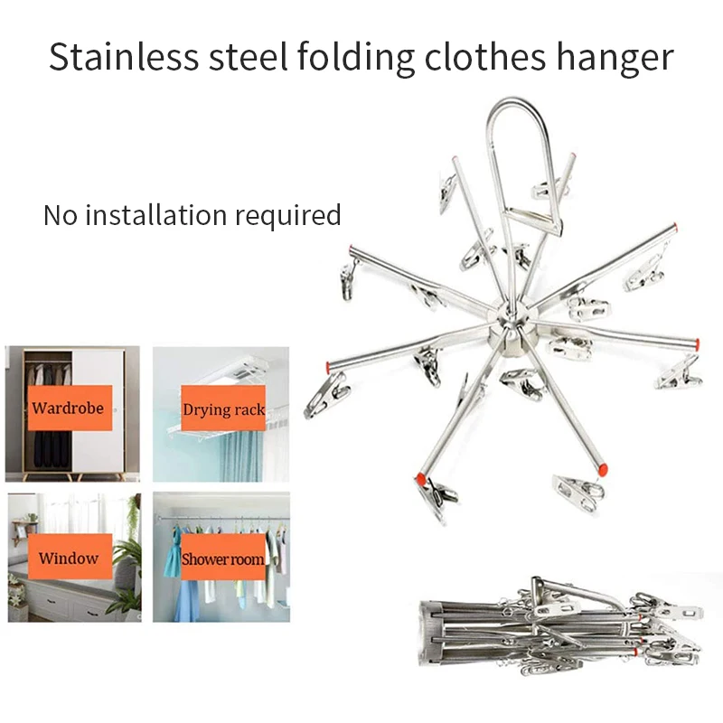 طوي Colthes مجفف السفر المنزلية استخدام معلقة 450...