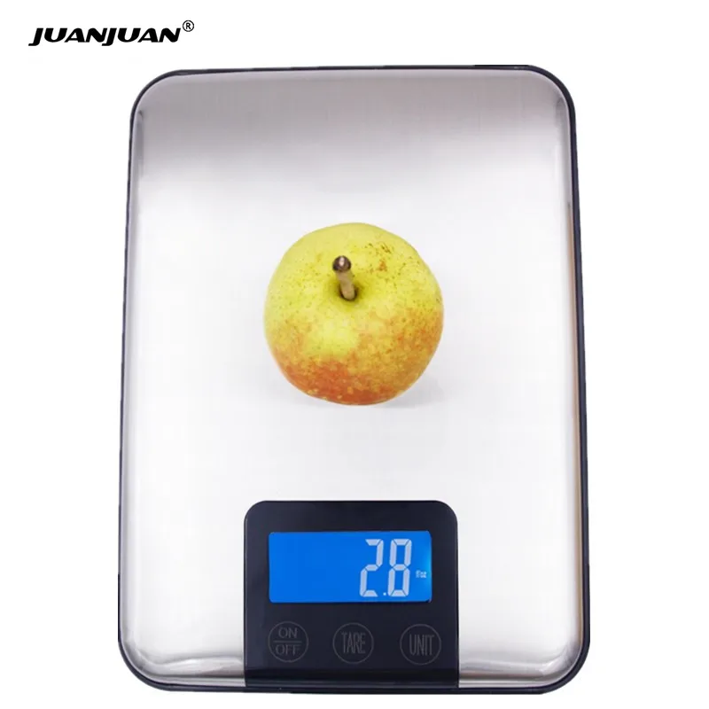 Weight Digital Balance Waterproof Kitchen Scale Multi Food Diet Scale  5/10/15KG