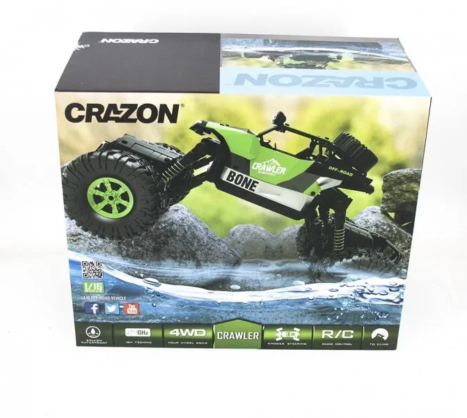 Радиоуправляемый краулер-амфибия Crazon Green Crawler 4WD 2.4G- 171602B-G