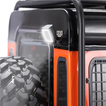 

Rear Square Searchlight for 1/10 Traxxas TRX4 Defender SCX10 90046 RC Crawler Car Parts Accessories Decoration