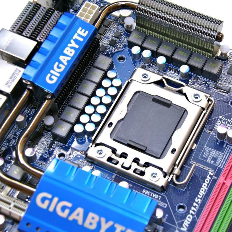 Socket LGA 1366 DDR3 настольная GIGABYTE EX58-UD5 материнская плата LGA 1366 Core i7 DDR3 24G USB3 SATA3 ATX 24GB X58 оригинальная материнская плата