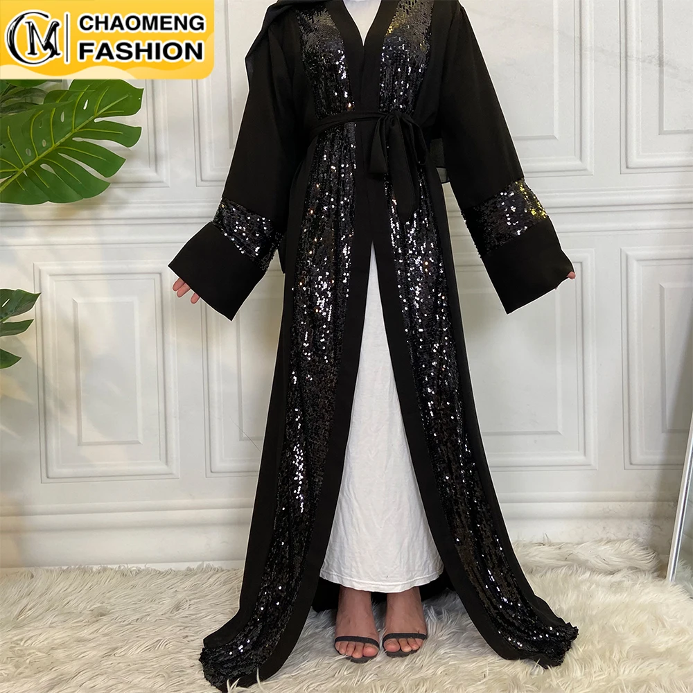 sheer robe see through robe one size loungewear kimono top drag queen Sequin shooting star caftans for women plus size 80s clothing