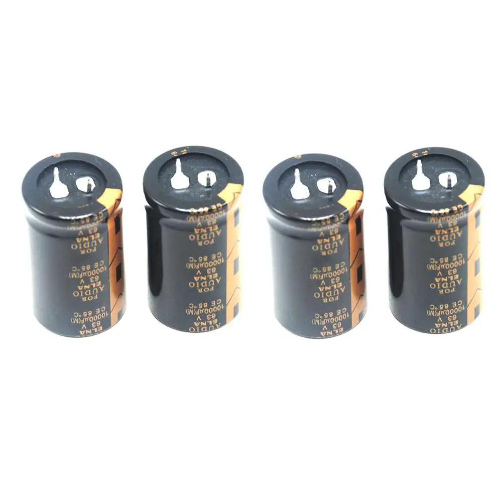 

4pcs ELNA 10000uF 63V Electrolytic Capacitor FOR Hi-Fi AUDIO Audio