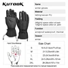 KUTOOK Thermal Winter Skiing Gloves Waterproof Windproof Glove Fist Protection Ski Snowboard for Men Women MTB Snowmobile Gloves 6