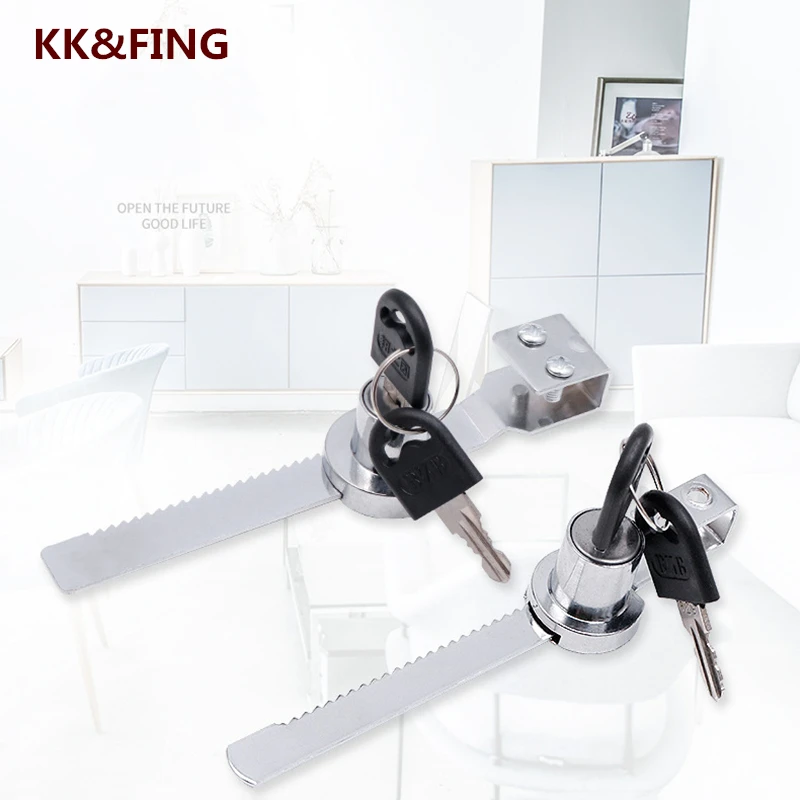KK&FING Premium Display Cabinet Glass Door Lock