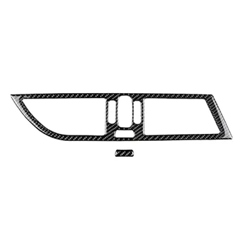 

For-BMW 2009-2015 Z4 Car Carbon Fiber Sticker Z4 Middle Tuyere Carbon Fiber Sticker Right Drive 2Pcs