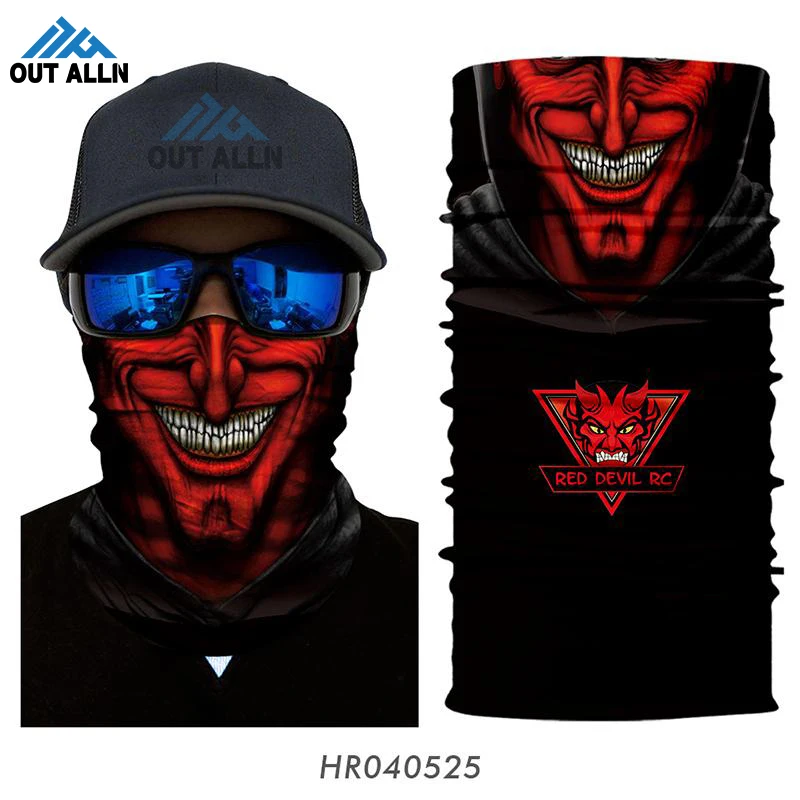 HR040525 3D бесшовная бандана Джокер маска персонажа Marvel маска для лица на открытом воздухе велосипедная повязка на голову металлическая повязка на шею повязка на голову шейный платок - Цвет: HR040525