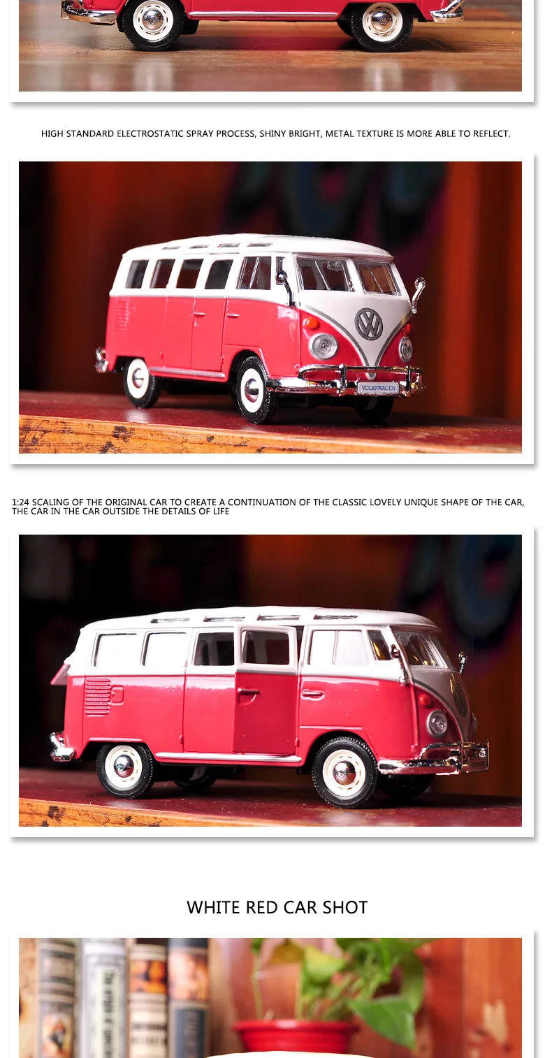 Модель автомобиля Maisto 1:24 Volkswagen Bus Samba, модель автомобиля из сплава, модель автомобиля для литья под давлением, модель автомобиля, украшение автомобиля, коллекция, подарочная игрушка