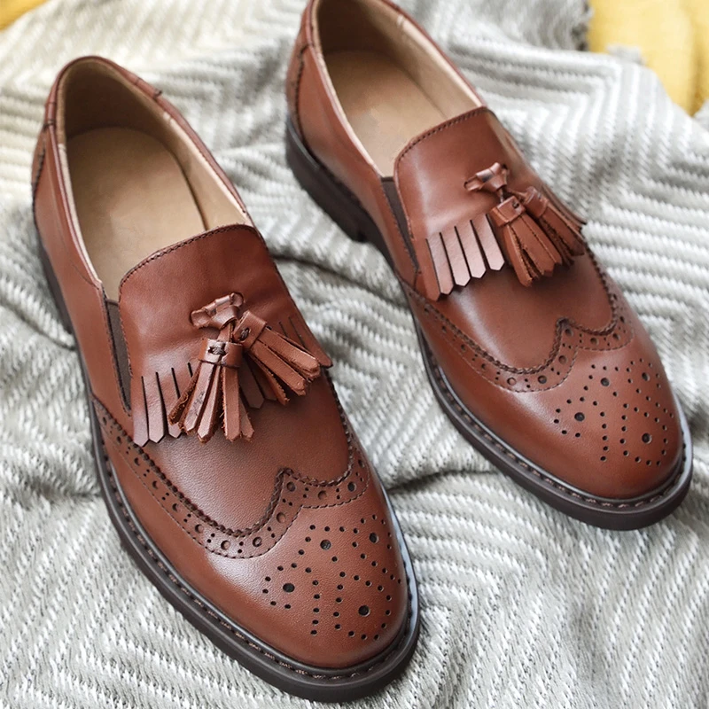 ladies brown casual shoes