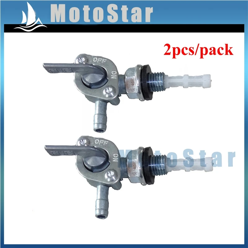 2pcs Gas Petrol Fuel Tank Switch Tap Petcock Valve For Chinese ATV Quad Dirt Pit Trail Bike Motorcycle Motocross | Автомобили и