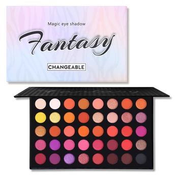 

Changeble 40 Color Firework Eyeshadow Palette Silky Shimmer Matte Pressed Eye Shadow Powder Makeup Natural Waterproof Lasting