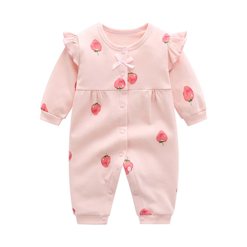 princess style Newborn baby girls clothes 100% Cotton Baby Rompers Soft Infant Clothing toddler baby girl jumpsuits vintage Baby Bodysuits