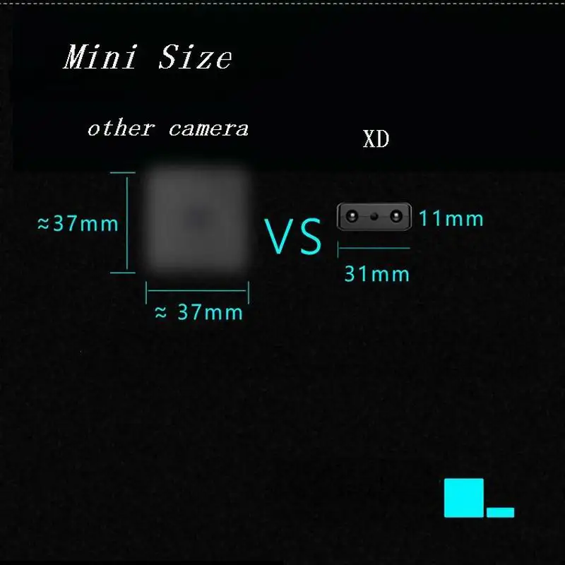HD 1080P Мини камера XD IR CUT видеокамера инфракрасная камера ночного видения видео рекордер детектор движения микро камера pk sq11