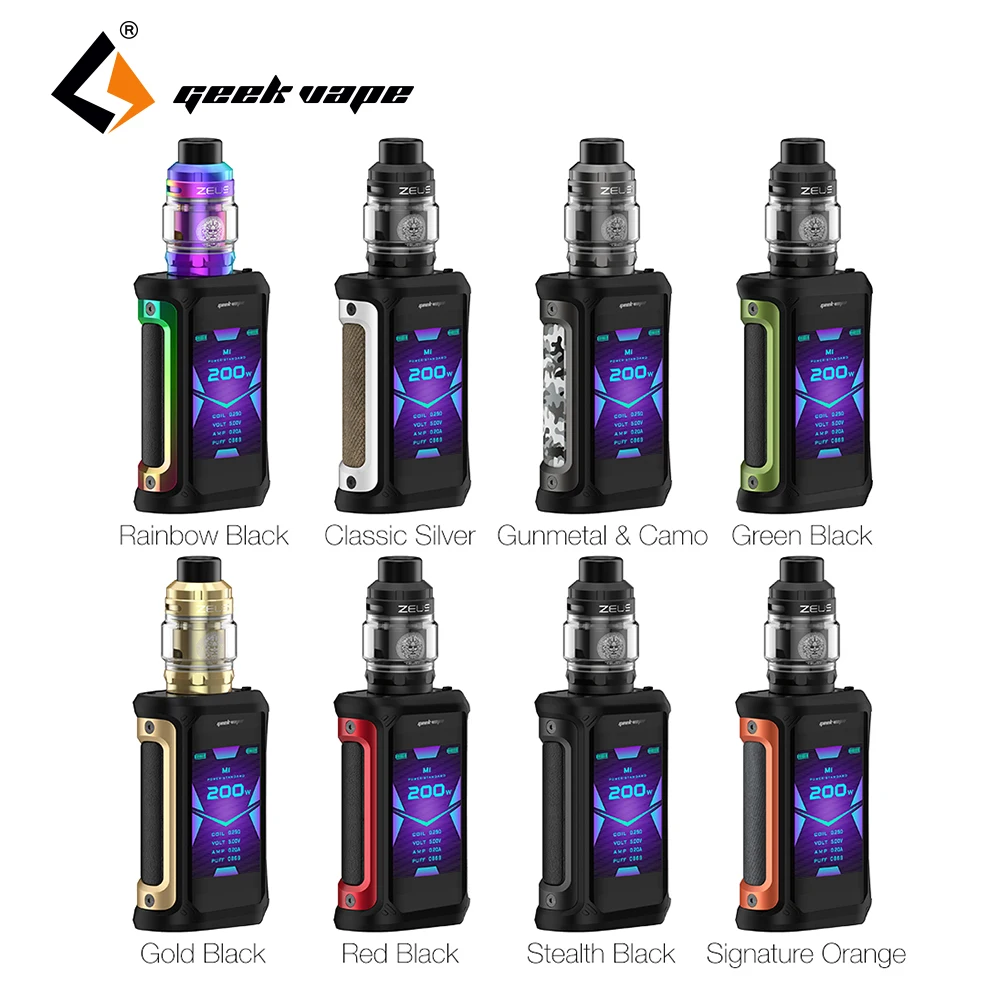 Special Product  New Original GeekVape Aegis X Kit 200W Box Mod with Cerberus Sub ohm Tank Fit Super Mesh X2 Coil El