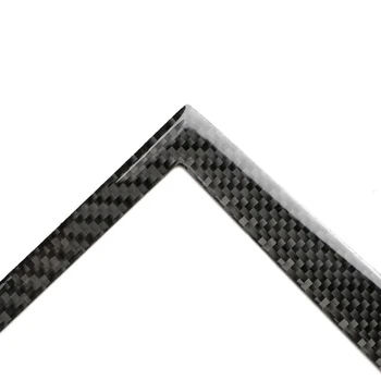 

Carbon Fiber Interior Console GPS Navigation Cover For Infiniti Q50 Q60 2014-19