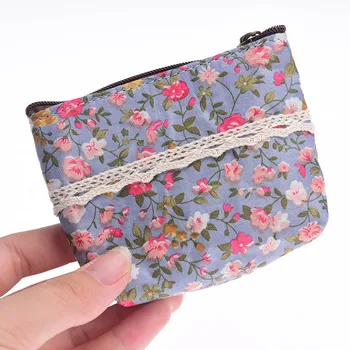 

Blue portable travel cosmetic bag makeup case pouch toiletry wash organizer 10.5*8.5*3cm