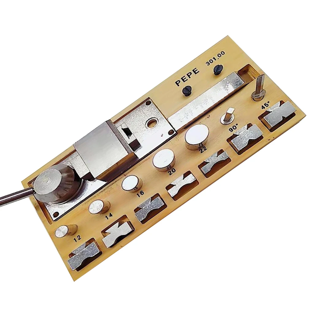 

Round Ring Loop Hoop Earring Shaping Tool Rings Jewelry Bending Forming Machine, Multiple Moulds