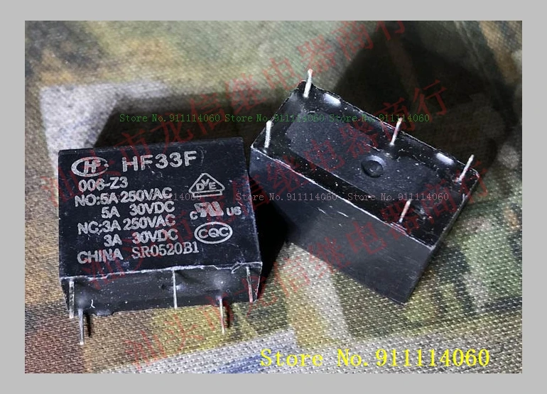 5 HF33F 006-ZT 006-Z3 33F-1C-6V | Электронные компоненты и принадлежности