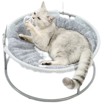 Pet Hammock Cat Bed Removable Cats House Beds for Lounger Small Dogs Bed Kitten Window Winter Warm Cute Sleeping Mats Products 6