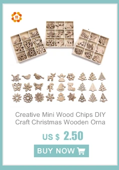 6PCS DIY White&Red Snowflakes Christmas Wooden Pendants Ornaments For Xmas Tree Ornaments Christmas Party Decorations Kids Gift