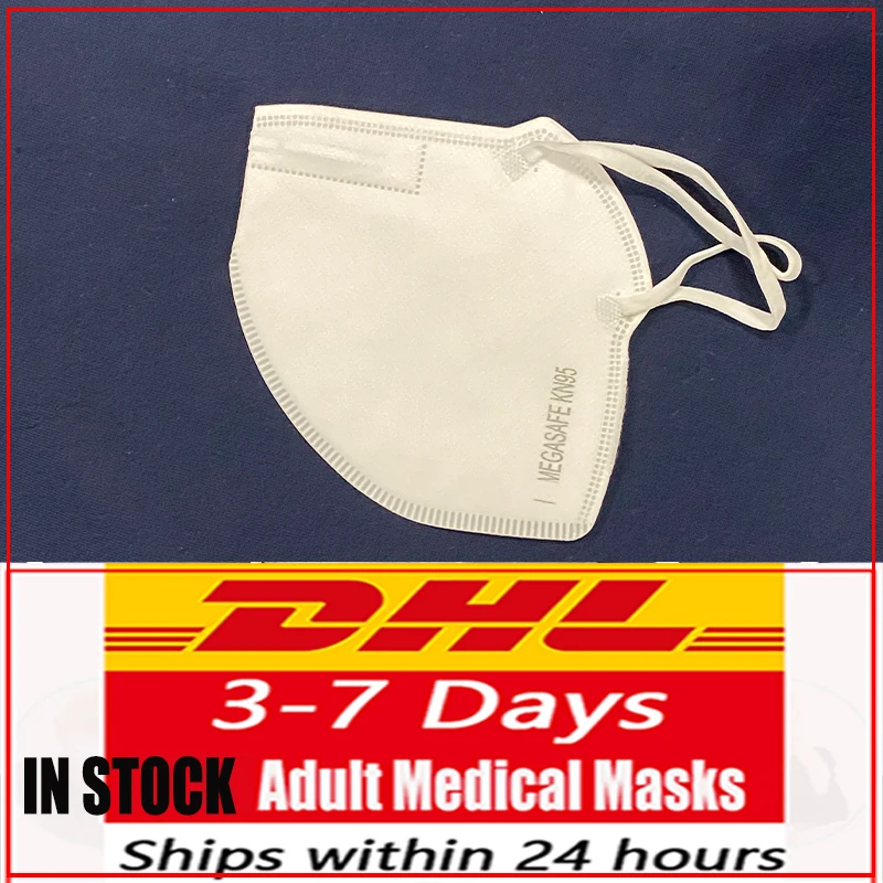 

50pcs KN95 dhl Valve Mask 5 Layer Flu Anti Infection N95 Protective Masks ffp2 Respirator PM2.5 Safety Same As KF94 FFP3 masque