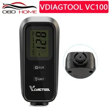 Vdiagtool VC100 Laagdiktemeter Tester Lcd Backlight Dikte Coating Meter Digitale Verf Films Voor Auto Tool