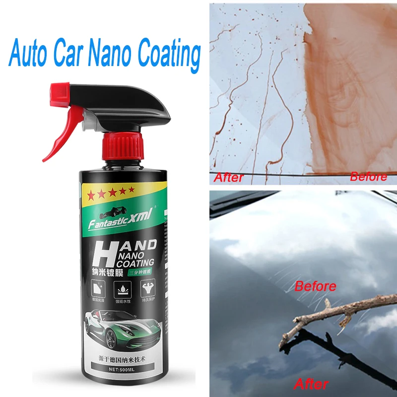 500ml Car Repellent Ceramic Coating Nano Glass Plated Crystal Liquid Hydrophobic Waterproof Agent | Автомобили и мотоциклы