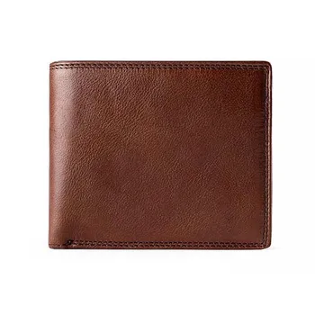 

25PCS / LOT Short Men Wallet Coin Pocket Vintage Credit Card Holder PU Leather Bifold Small Wallet Purse
