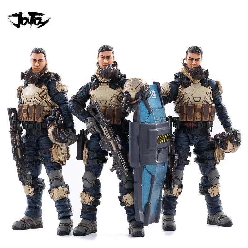 

JOYTOY 1/18 Action Figure (3PCS/SET) The 8th Team Anime Collection Model Toy For Gift Free Shipping