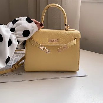 

New small bag ladies new portable white gold bag shoulder messenger bag