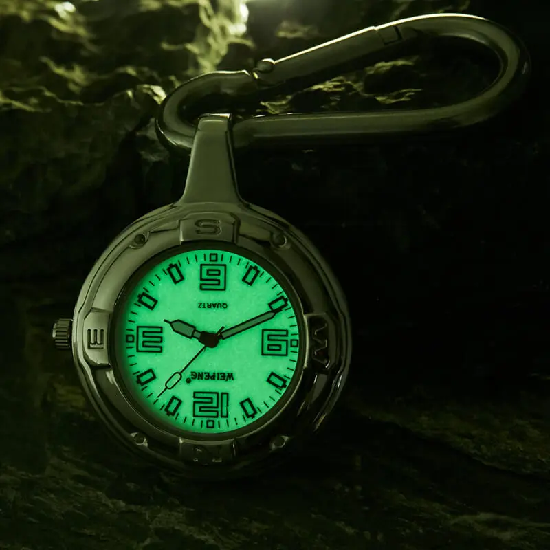 Рисунок 2 - Серебряные карманные часы с карабином