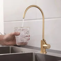 Gold Kitchen Faucets 1/4 1